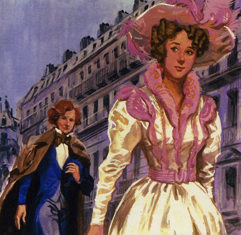Berlioz poznał Henriettę Smithson i zakochał się autorstwa English School