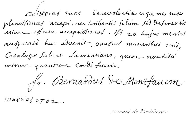 Bernard z Montfaucon autorstwa English School