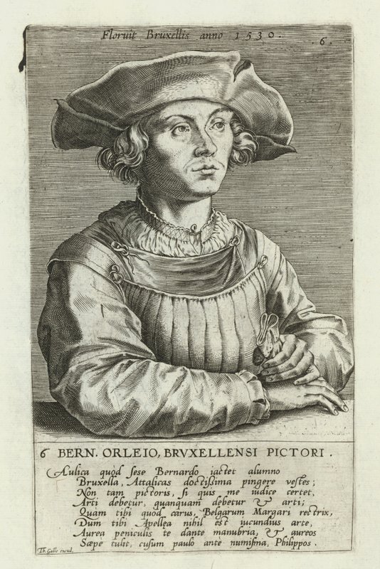 Bernard van Orley, artysta z Brukseli autorstwa English School