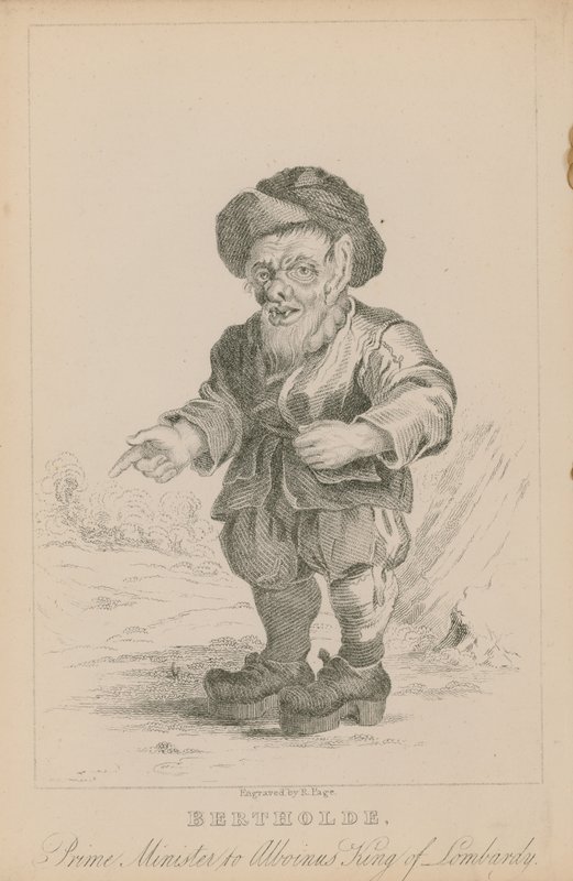 Bertholde, premier Alboinusa, króla Lombardii autorstwa English School
