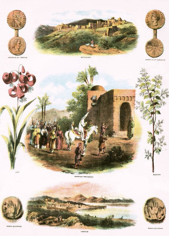 Ilustracje biblijne autorstwa English School