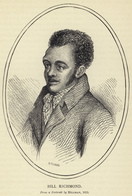 Bill Richmond, Z portretu autorstwa Hillmana, 1812 autorstwa English School