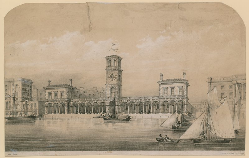 Rynek Billingsgate autorstwa English School