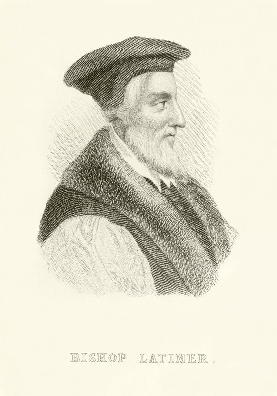 biskup Latimer autorstwa English School