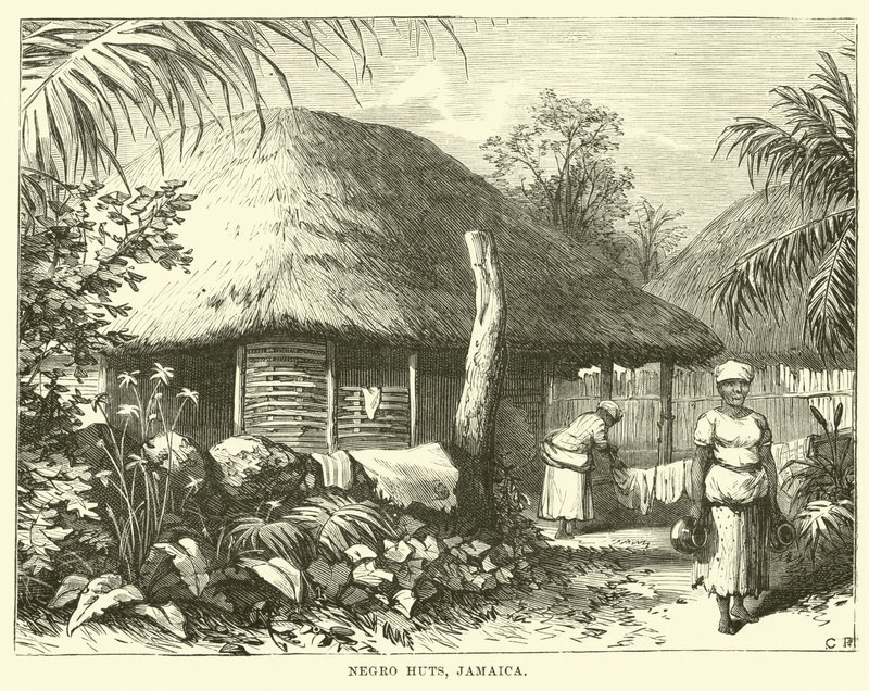 Black Huts, polonês da Jamaica autorstwa English School
