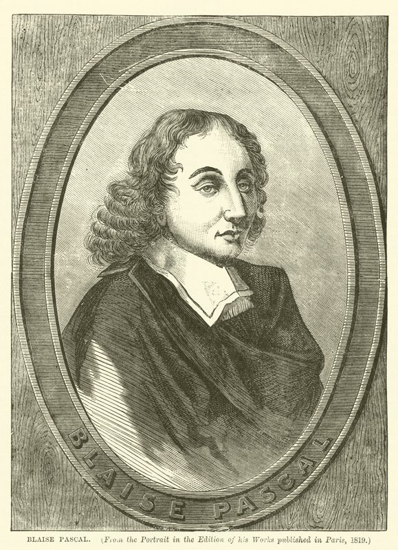 Blaise Pascal (grafika) autorstwa English School