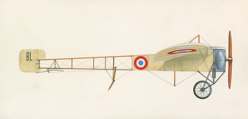 Bleriot XI autorstwa English School