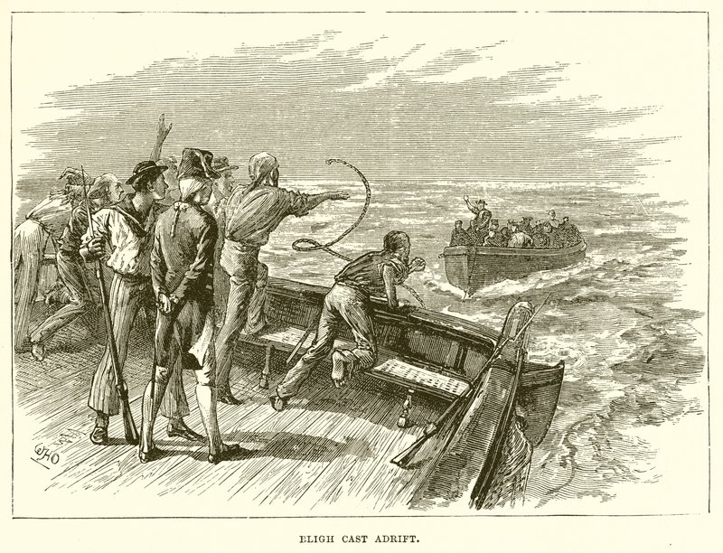 Bligh Cast Adrift autorstwa English School