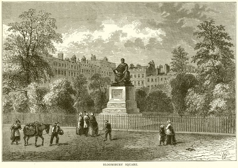 Plac Bloomsbury autorstwa English School