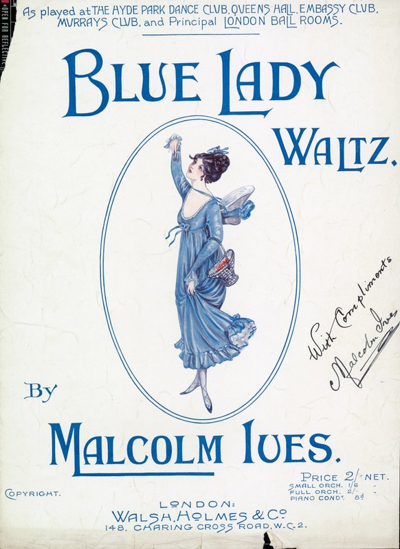 Błękitna Dama Walc autorstwa English School