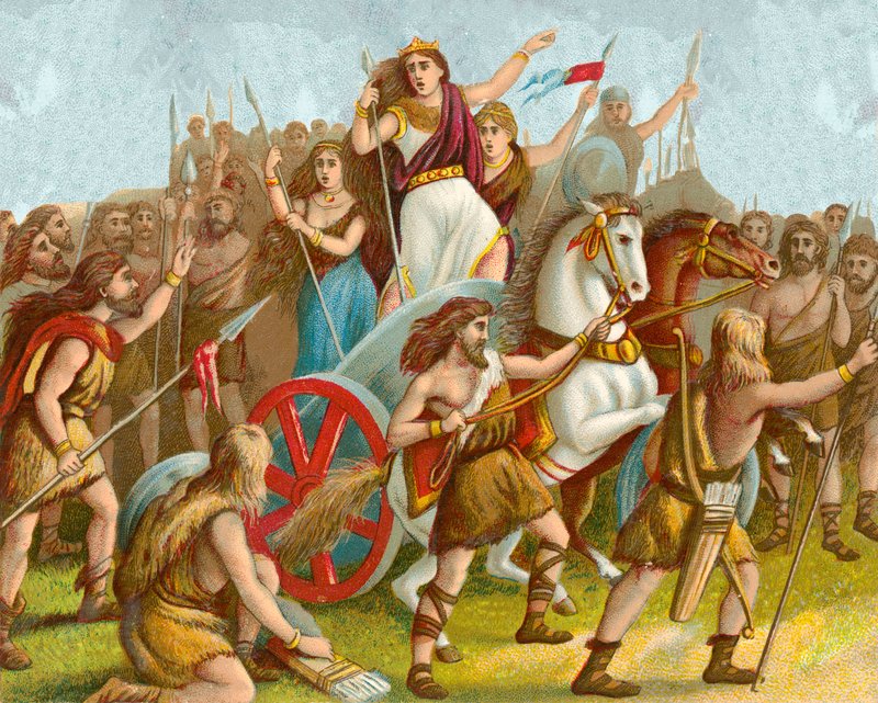 Boadicea autorstwa English School