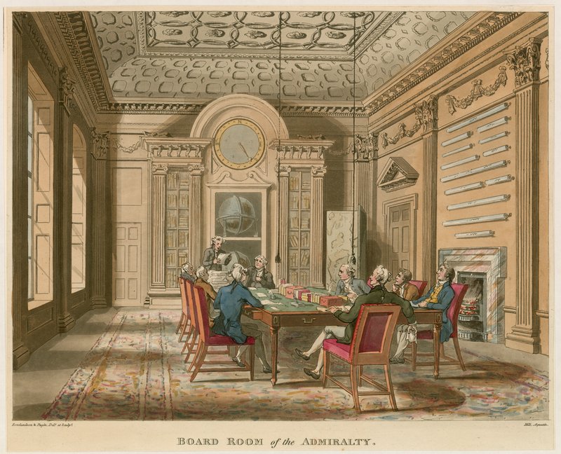 Sala Posiedzeń Admiralicji autorstwa English School