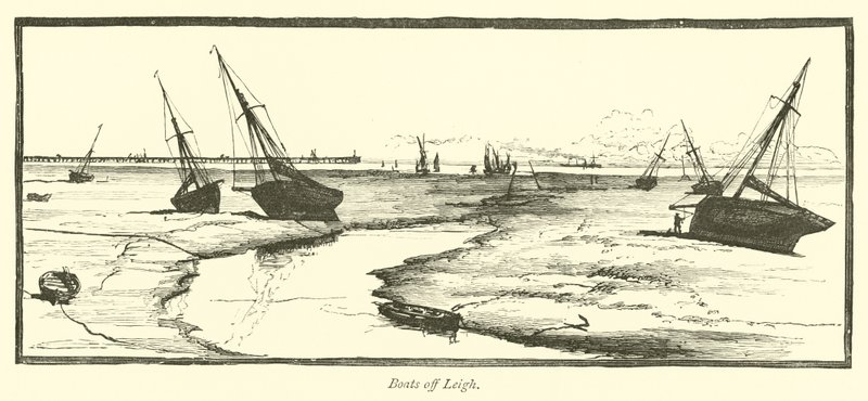 Łodzie z Leigh autorstwa English School
