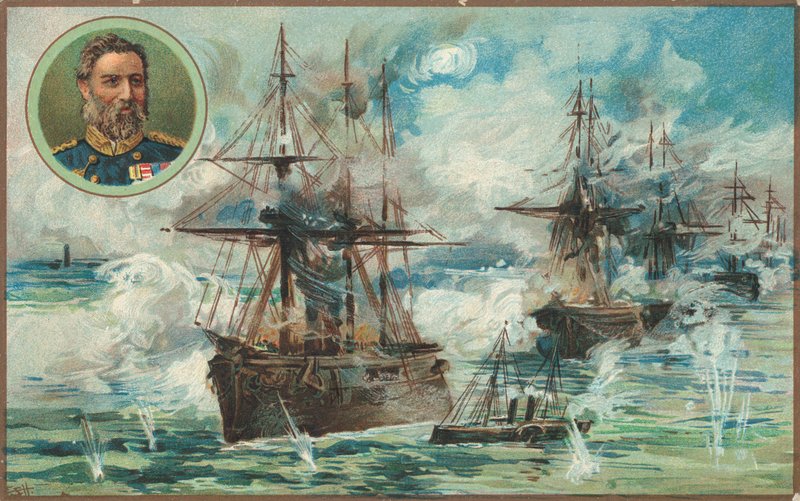 Bombardowanie Aleksandrii, 11 lipca 1882 r. autorstwa English School