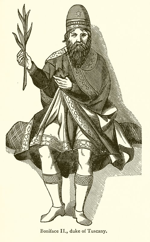 Bonifacy II, książę Toskanii autorstwa English School