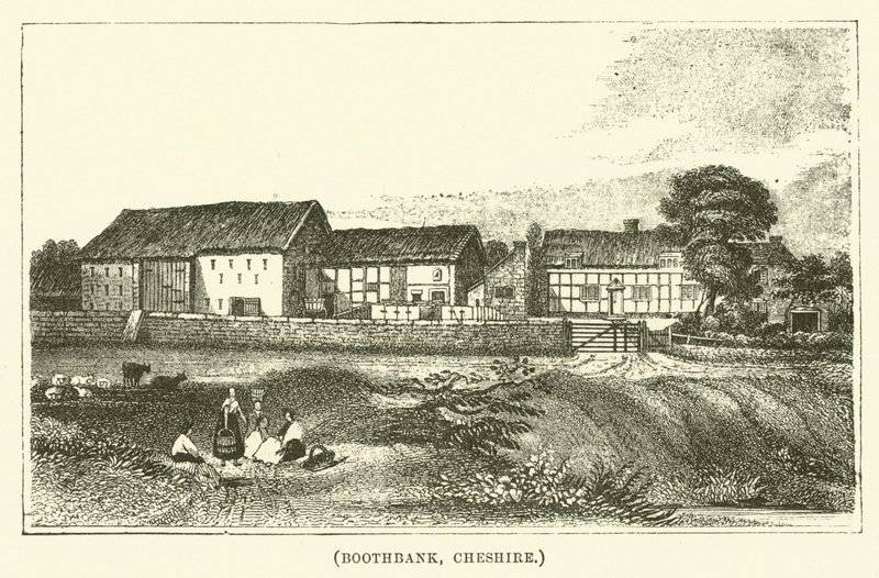 Boothbank, Cheshire (grawerunek) autorstwa English School