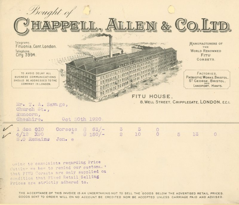 Kupiony przez Chappell Allen & Co Ltd autorstwa English School