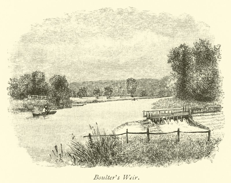 Boulters Weir autorstwa English School