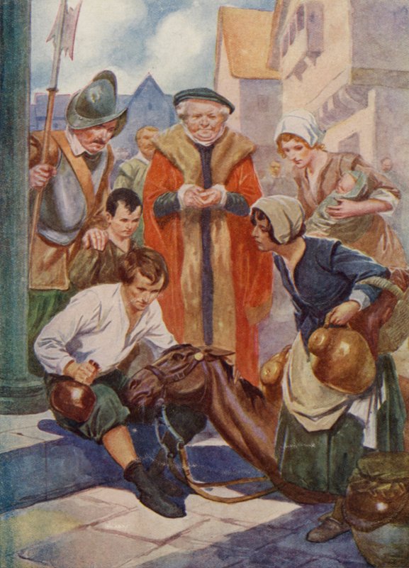 Dzielny Roland (kolor lito) autorstwa English School