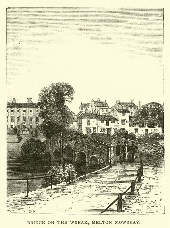 Bridge on the Wreake, Melton Mowbray autorstwa English School