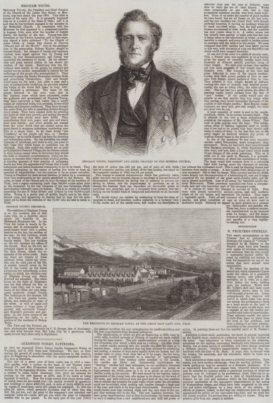 Brigham Young (Grawerowanie) autorstwa English School