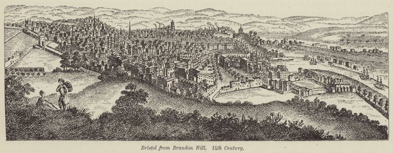 Bristol z Brandon Hill autorstwa English School