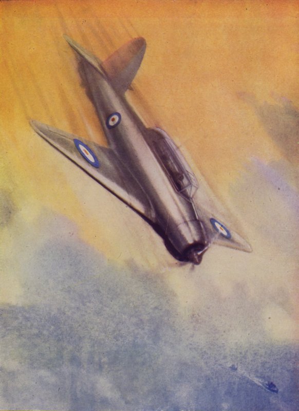 Brytyjski bombowiec nurkujący Blackburn Skua Fleet Air Arm (kolor lito) autorstwa English School