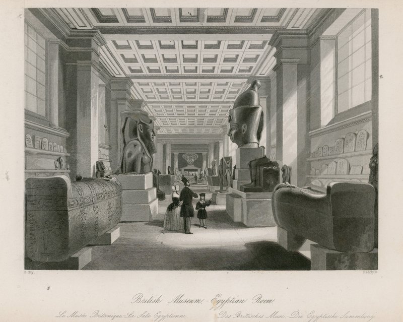 Muzeum Brytyjskie, Sala Egipska autorstwa English School