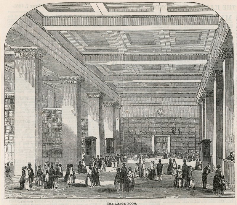 Muzeum Brytyjskie, duża sala autorstwa English School