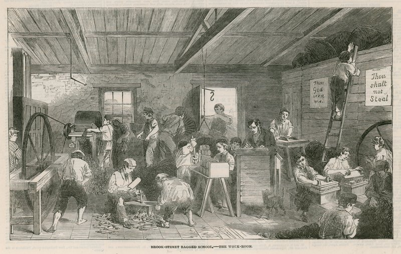 Brook Street, Ragged and Industrial School autorstwa English School