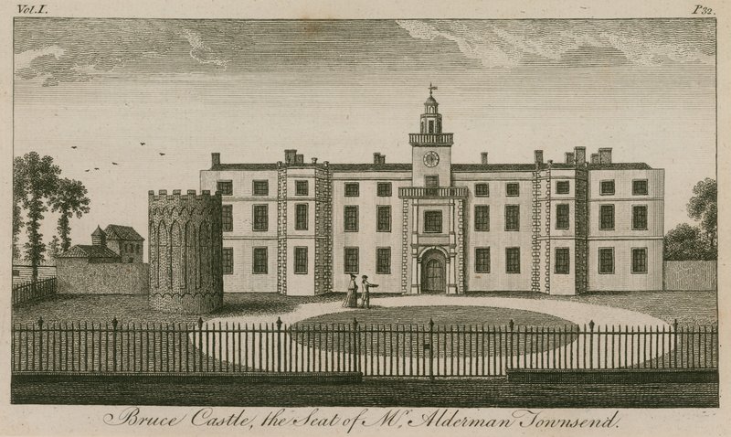 Bruce Castle, Tottenham, Londyn, siedziba pana Aldermana Townsenda autorstwa English School