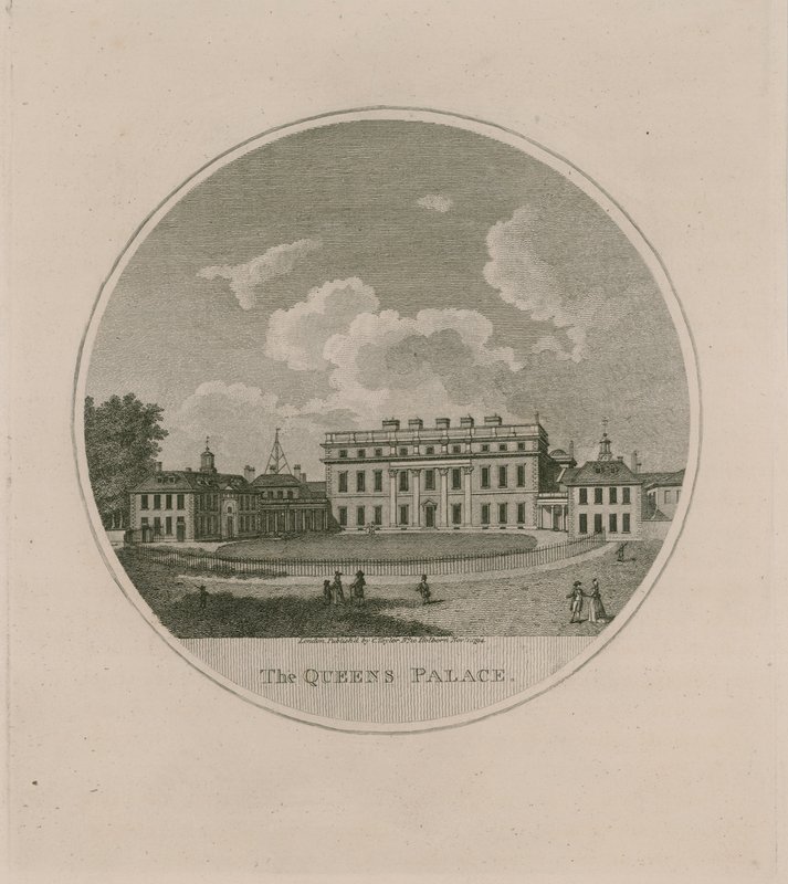 Buckingham House, Pałac Królowych autorstwa English School