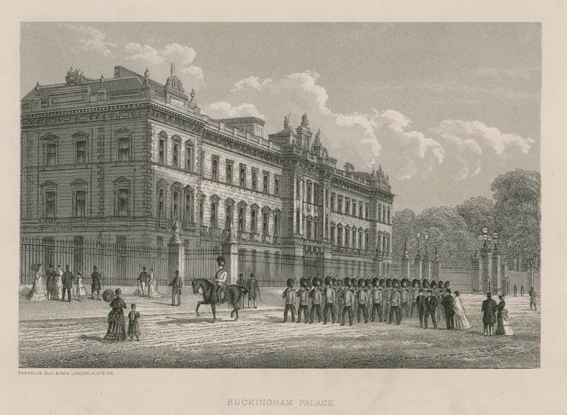 Pałac Buckingham autorstwa English School