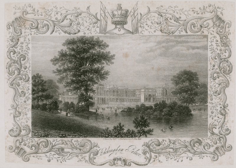 Pałac Buckingham autorstwa English School