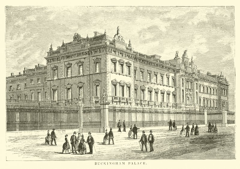 Pałac Buckingham autorstwa English School