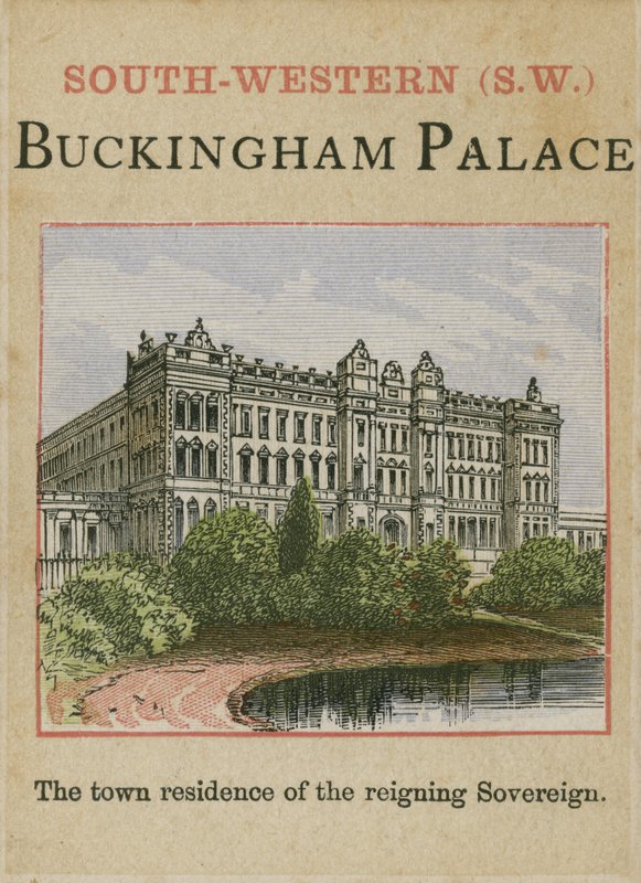 Pałac Buckingham autorstwa English School