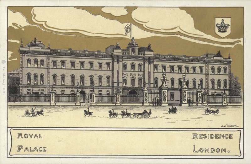 Pałac Buckingham autorstwa English School