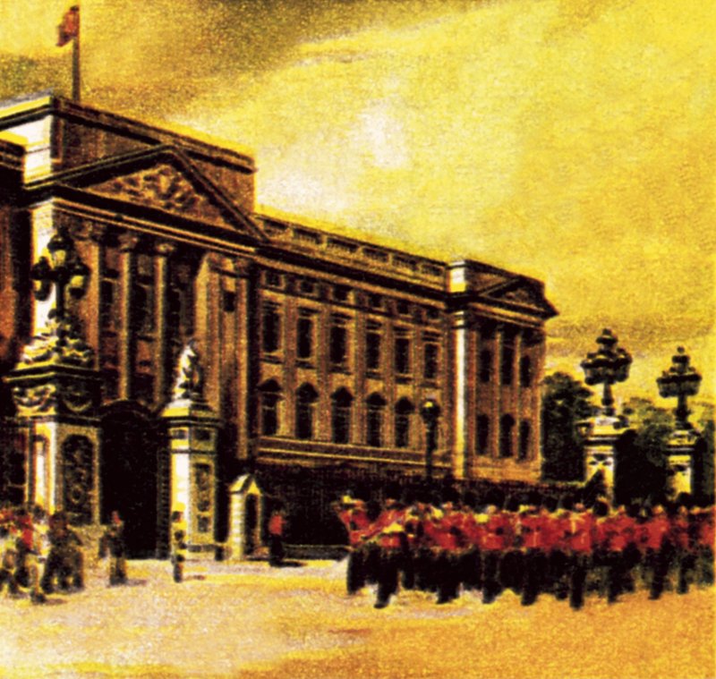 Pałac Buckingham, Londyn autorstwa English School