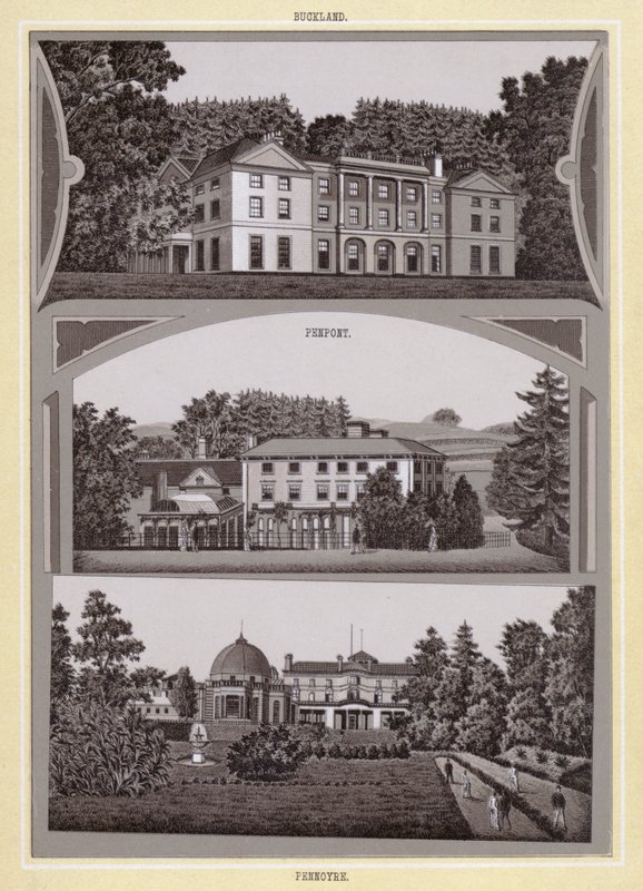 Buckland; Penpont; Pennoyre (lito) autorstwa English School