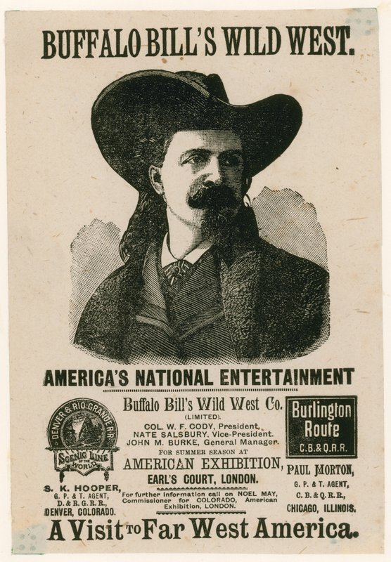 Buffalo Bills Wild West w Earls Court w Londynie autorstwa English School