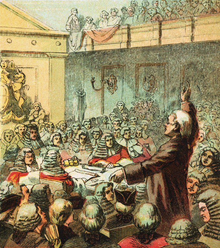 Burke, wielki orator autorstwa English School