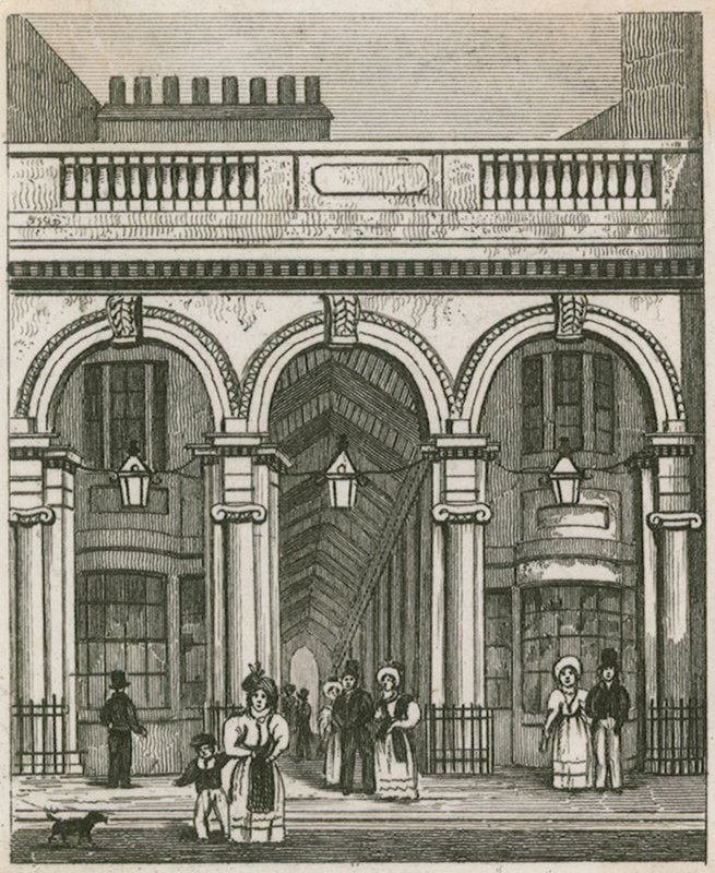 Burlington House, Londyn autorstwa English School
