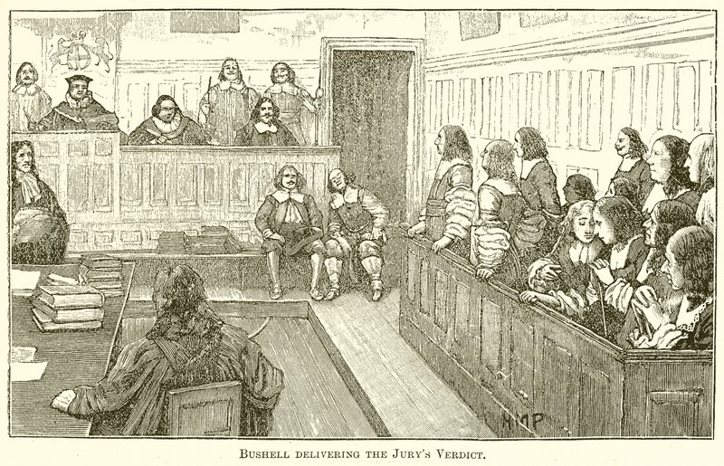 Bushell wydaje werdykt jury autorstwa English School