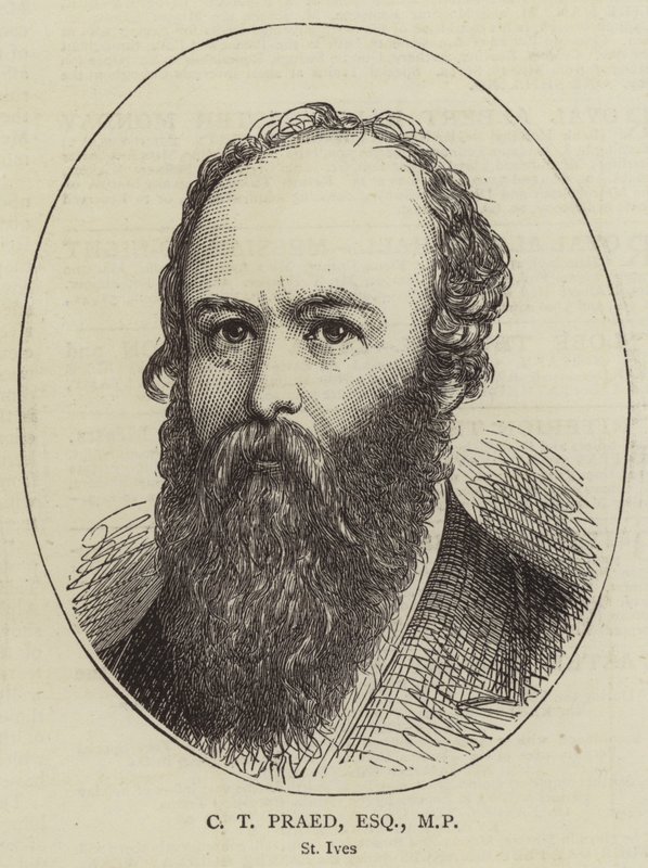C T Praed, Esquire, MP (grawerunek) autorstwa English School