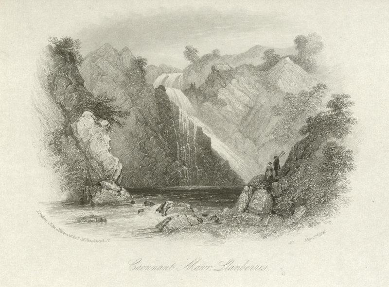 Caennant Mawr, Llanberis, Walia autorstwa English School