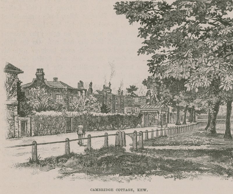 Cambridge Cottage, Kew, miejsce narodzin księżnej Marii z Cambridge autorstwa English School