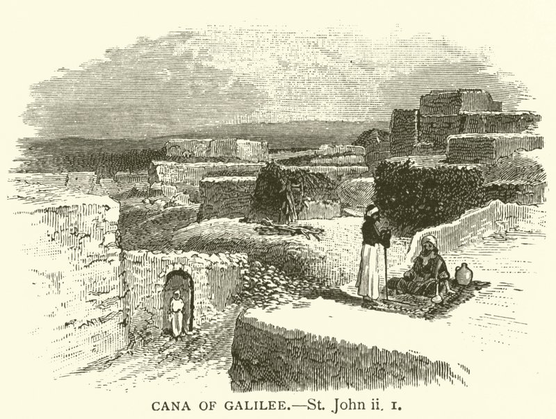 Kana Galilejska, St John, ii autorstwa English School