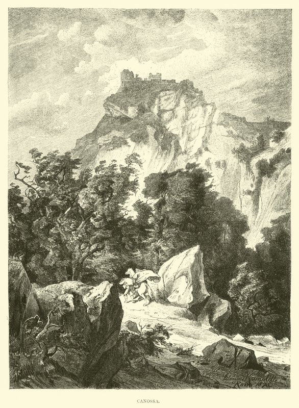 Canossa autorstwa English School