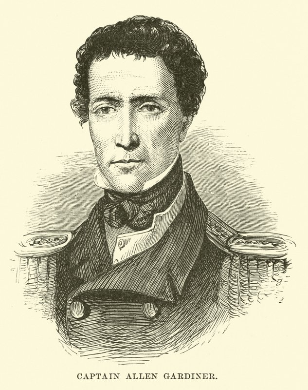Kapitan Allen Gardiner autorstwa English School