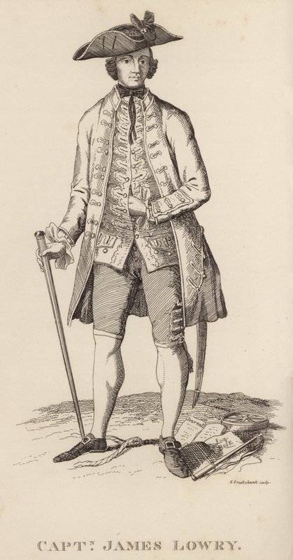 Kapitan James Lowry autorstwa English School